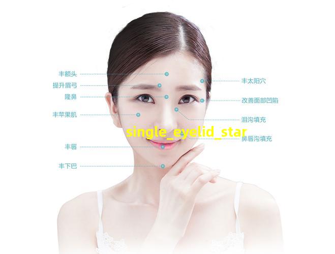 单眼皮明星
